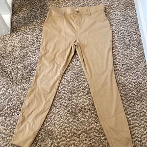 Time and Tru High Rise Stretch Fitted Khaki Pants